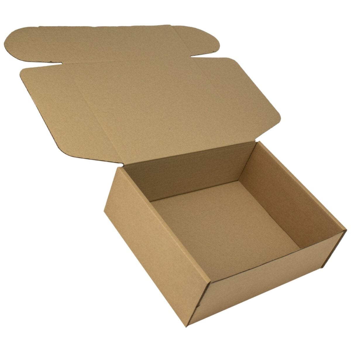 Brown Cardboard Postal Boxes 300x250x100mm Packaging Supplies